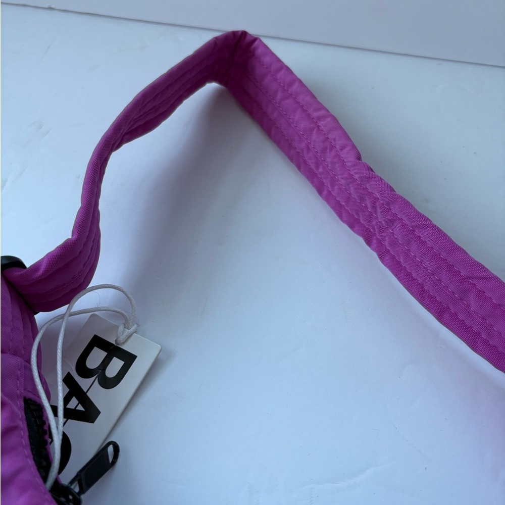 NWT BAGGU Mini Nylon Shoulder Bag - Extra Pink - Picture 13 of 13